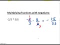 Mastering Negative Fractions and Mixed Numbers