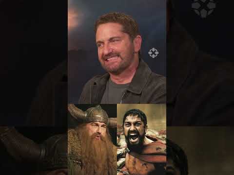 Stoick or Leonidas? How to Train Your Dragon's Gerard Butler gives a calculated answer! #httyd #ign