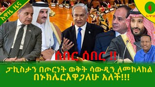 Alemneh Wasse  ፓኪስታን በጦርነት ወቅት ሳውዲን ለመከላከል #በኑክሌር እዋጋለሁ አለች!!!