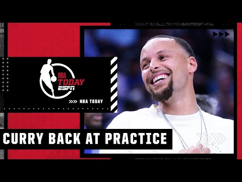 Dub Nation has to feel good with Steph Curry practicing – Chiney Ogwumike | NBA Today video clip