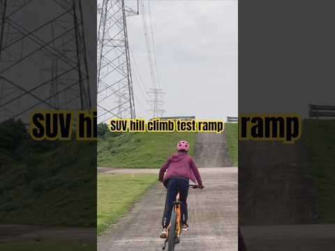 Frey eBike effortlessly climbs the SUV hill climb test ramp with throttle assistance. #ebike