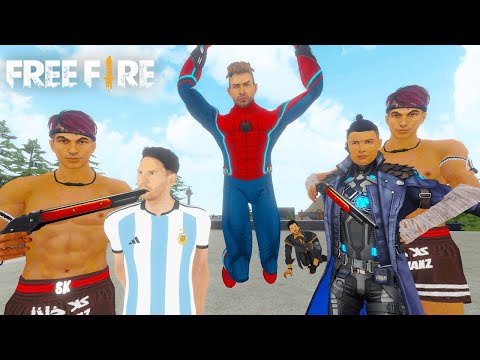 Spider-Man in FREE FIRE 🕷️🔥 سبايدرمان في فري فاير