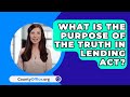 Truth in Lending Act Overview