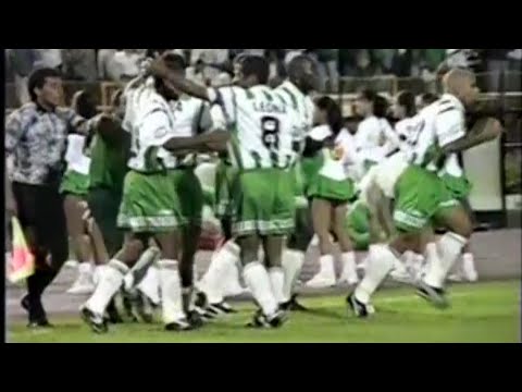 Año  1997 Resumen:  ¡EL VERDE GANÓ 3-1 EL CLÁSICO DEL FPC VS América, EN UN PARTIDAZO EN EL Atanasio