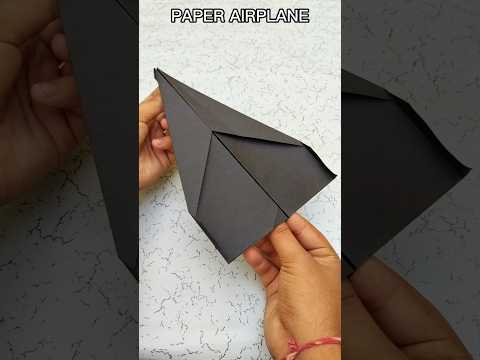 HOW TO MAKE A PAPER AIRPLANE ORIGAMI #SHORTS #VIRAL #ORIGAMI