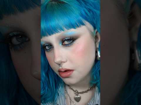 the more i do blue makeup, the more blue makeup i want to do🦋✨