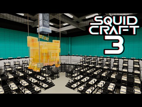 SQUID CRAFT GAMES 3 [EL JUEGO DEL CALAMAR EN MINECRAFT] 🦑 PELÍCULA COMPLETA