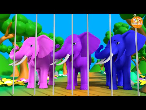 Hathi Raja Kahan Chale + Ek Mota Hathi | एक मोटा हाथी | Hindi Rhymes for Kids