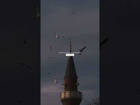 Sabrın sonu selamettir. 🤲 #dua #selamet #sabır #şükret #duaet #camii #namaz #şifa #derman #dert #cc