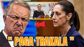 ¡HAY QUE PAGAR! CLAUDIA LE ARRIMA UNA CHINGA A SALINAS PLIEGO EN SU MAÑANERA POR TR4MP0S0