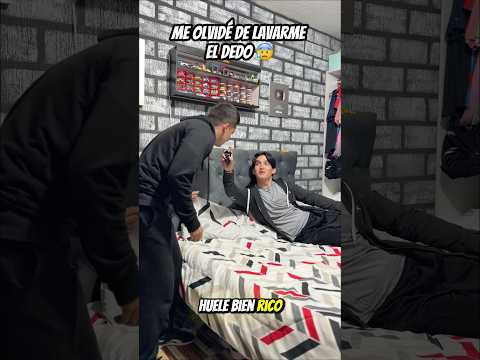 No me lavé el dedo 🤣 #humor #comedia #hermanos #brother #risas #humorlatino