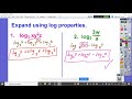 Logarithmic Properties and Rules