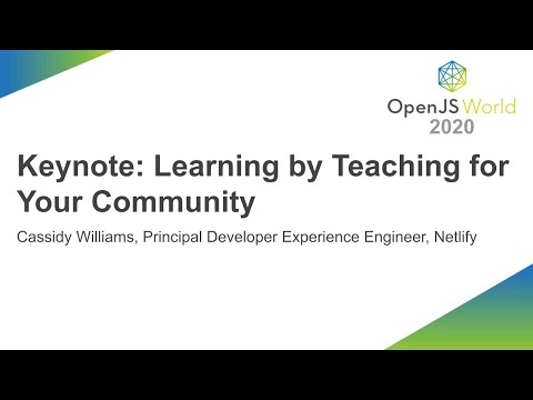 Keynote: Learning by Teaching for Your Community