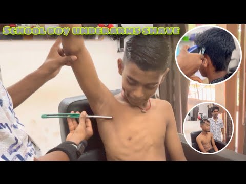 Full Transformation! School Boy Gets Bold Underarm & Haircut Makeover 🔥