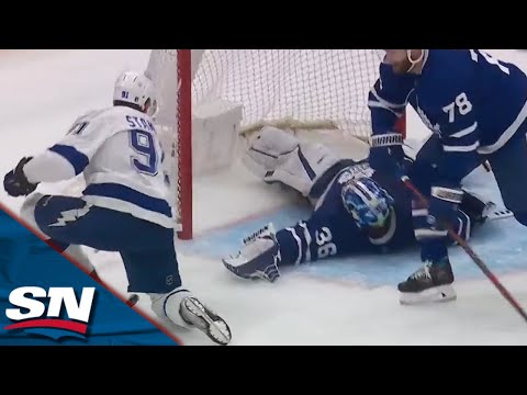 Jack Campbell Keeps The Door Shut To Snuff Out The Lightning Power Play In Game 7