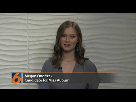 Megan Ondrizek, candidate for Miss Auburn