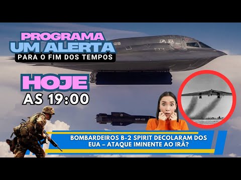 Bombardeiros B-2 Spirit decolaram dos EUA – Ataque iminente ao Irã? 22/06/2025