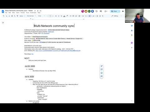 Multi-network Community Sync Meeting for 20250723