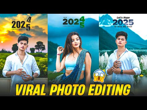 2025 Photo Editing 💥| Photo Editing Picsart New Style 2025😱 | Photo Editing New Style 2025