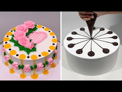 So Easy Chocolate Cake Decorating Ideas For Everyone 🤩 Perfect Chocolate Cake Decoration Tutorials