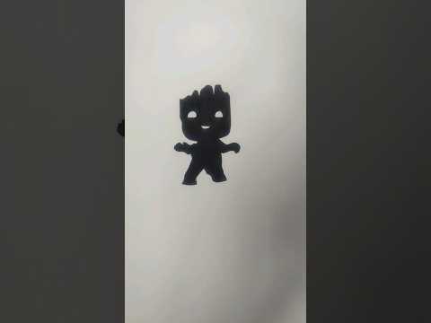 How To Draw Cute Baby Grook From Guardians of the Galaxy Movie| Grook Comics | Art Holidays #drawing