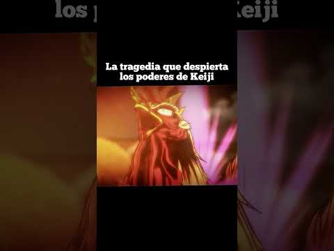 El origen de los poderes de Keiji 😢 #roosterfighter #anime #epic