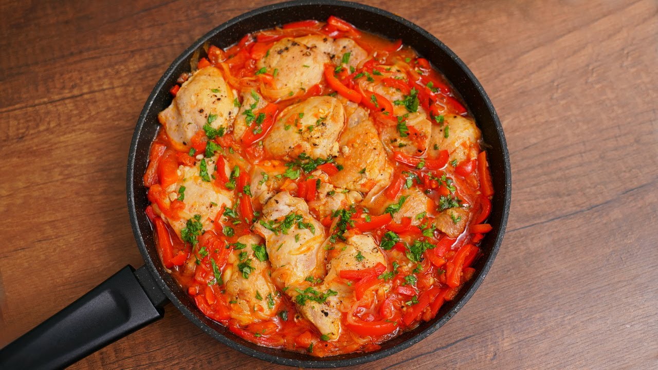 Курочка Пальчики оближешь! Очень сочные и вкусные куриные бедра на сковороде!