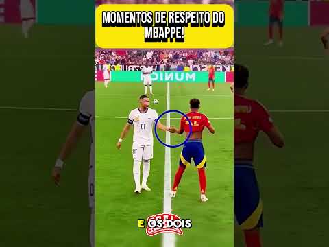 ⚽️😲 #futebol #futeboleuropeu #futebolraíz #mbappe #mbappé #respeito