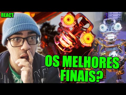 REAGINDO AOS FINAIS INCRÍVEIS DO FNAF SECRET OF THE MIMIC 😱
