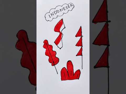 Indonesian Festival Drawing for kids 🇮🇩 #indonesia #drawing #shortvideo #trending #pipafuntv