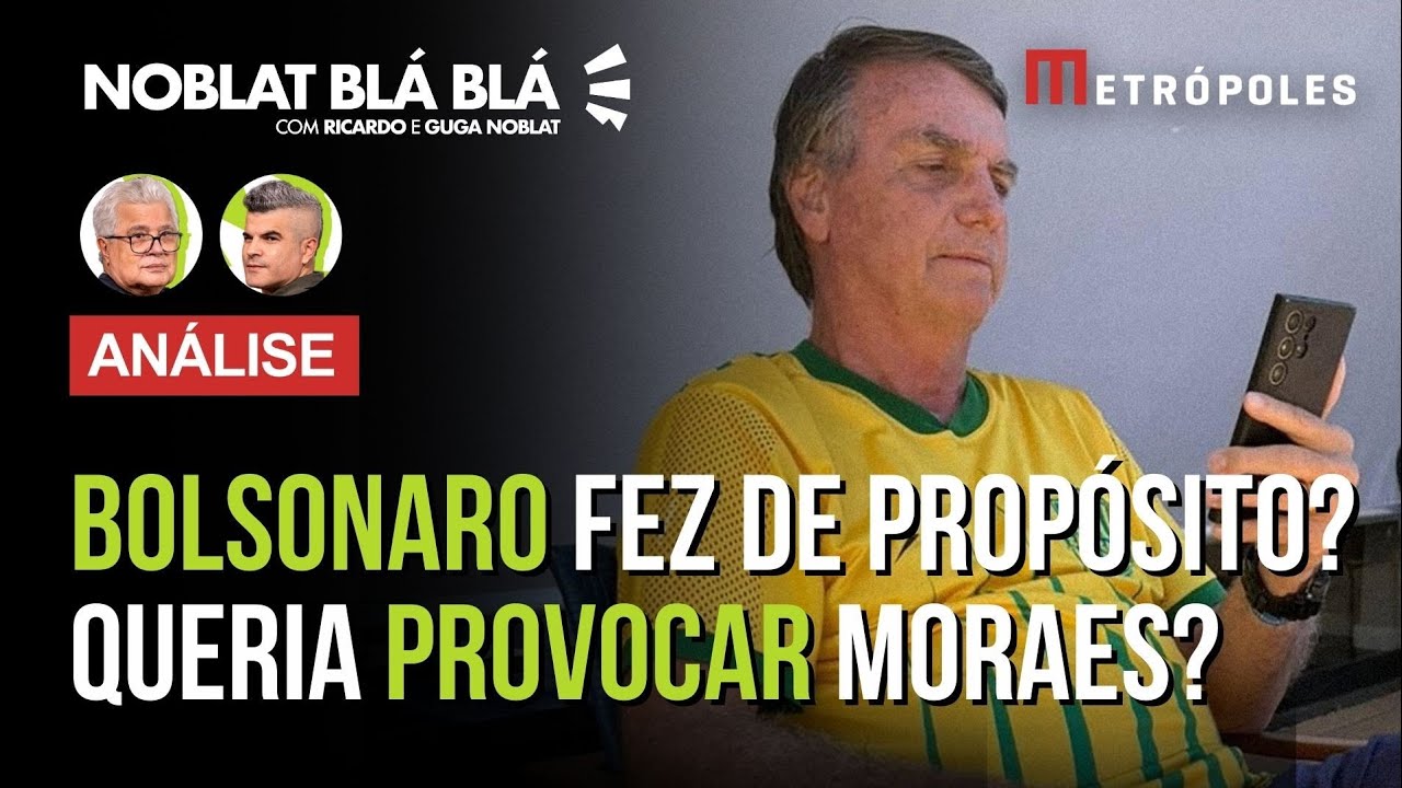 O TRECHO da pesquisa sobre a prisão domiciliar de Bolsonaro e a chamada de vídeo: provocação x erro
