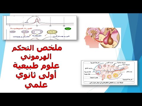 ملخص التحكم الهرموني علوم طبيعية أولى ثانوي علمي