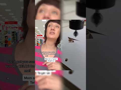 She‘s always asking about tampons! And she always has to yell! #momjokes #comedyvid #target #cc