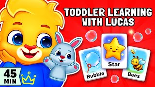 Learn Numbers, Colors, Shapes, First Words, ABC | Kids Learning Videos | Toddler Learning With Lucas