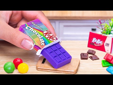 1000+ Adorable Miniature Rainbow Cake Decorating🌈1000+ Amazing Rainbow KitKat Cake❤️1000+Yummy Cake