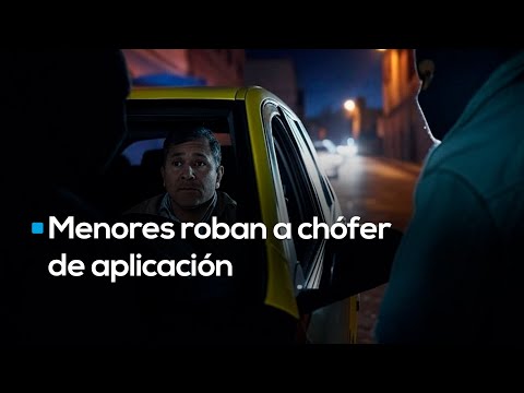 ¡MENORES ROBARON A CONDUCTOR DE APLICACIÓN! | Chófer sufrió de un atraco durante un viaje, en #Chile