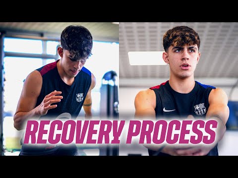 MARC BERNAL WORKING HARD ON RECOVERY | FC Barcelona 🔵🔴