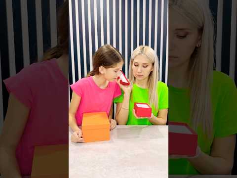 3 Boxes Surprise ๐คญ๐คจ๐ถ๏ธ #shorts #prank #funny #threewikifamily #3boxes