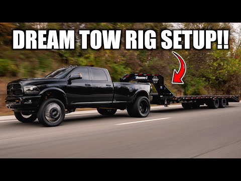 Dream Dually Tow Rig Setup is NEXT LEVEL!!! COMPLETE Walk-Around Tour!!!!