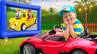 Aventura de Cinema de Carros para crianças