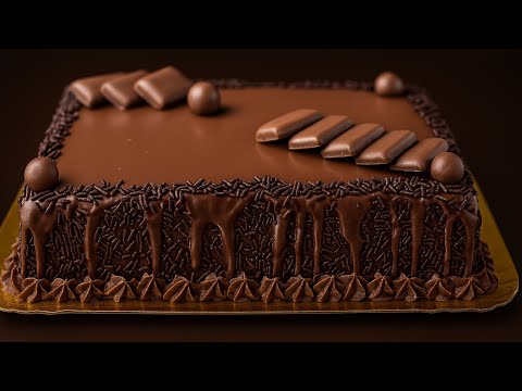 كيكة الشوكولا  بحجم عائلي اللي تذوب فالفم 🤤 مستحيل ما تعاودهاش
