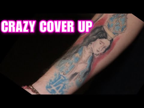 INSANE COVER UP TATTOO