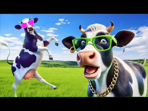 Funny Cow Dance 🐄🤣Try Not to Laugh Challenge Funniest 2025 #2