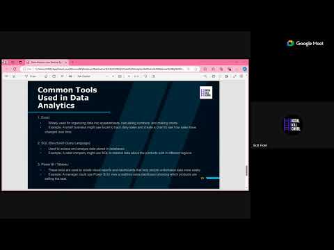 Data Analytics - A General Overview + Q&A SESSION