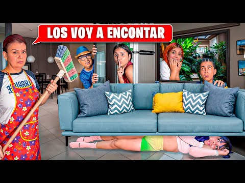 NOS ESCONDEMOS DE LA MAMÁ RECOCHA 😰‼️
