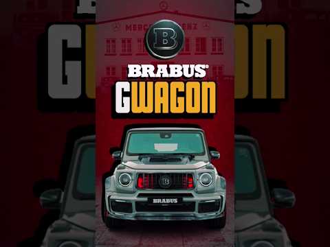 FASTEST G-WAGON ON EARTH: BRABUS 😈 #shorts #short #shortsfeed #shortsvideo #shortsyoutube #brabus