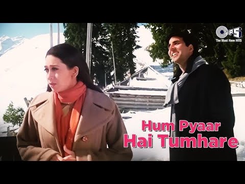 Hum Pyaar Hai Tumhare - Lyrical | Haan Maine Bhi Pyaar Kiya | Best Romantic Song | 90's Hit Song