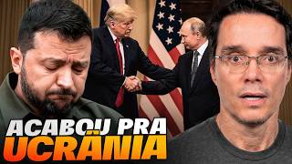 TRUMP TRAIU A UCRANIA E FEZ ACORDO COM O PUTIN