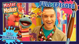 Mister Maker 🎨 Series 3, Episode 19-20 | DOUBLE FULL EPISODE - Arts & Crafts