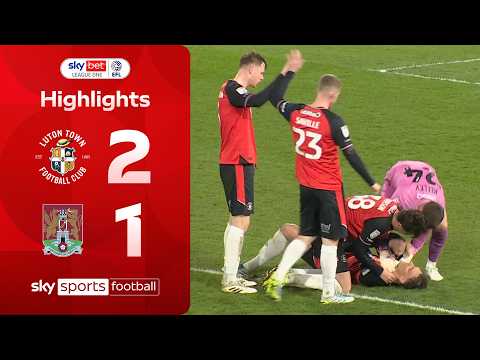 Kal Naismith STUNNER relegates Cobblers! | Luton 2-1 Northampton | EFL Highlights